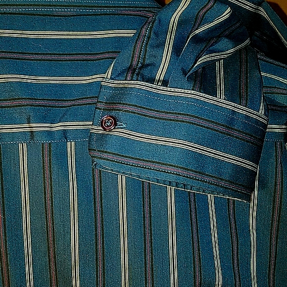 NWOT! Mens Great Non wrinkle Sports Shirt - Picture 4 of 8